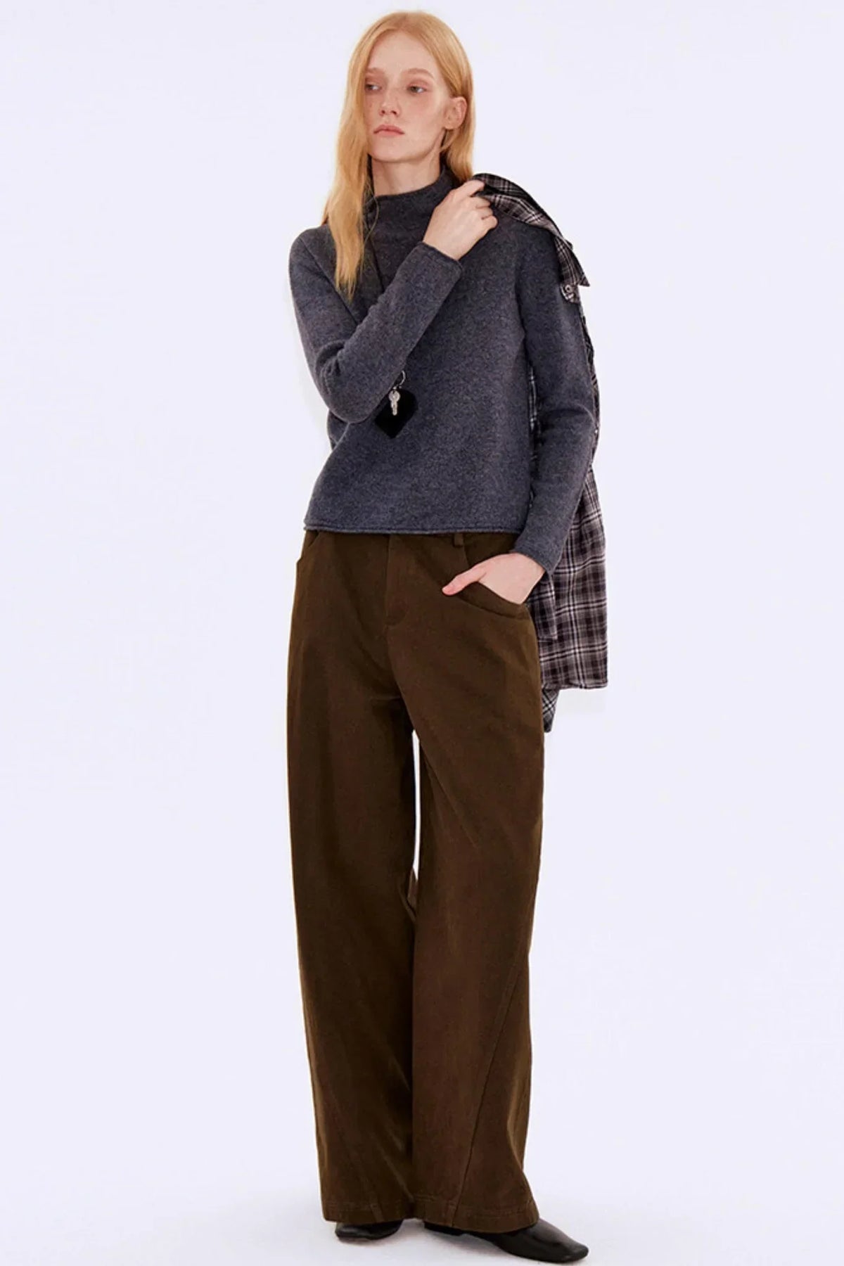 Coarse Twill Brushed Pants