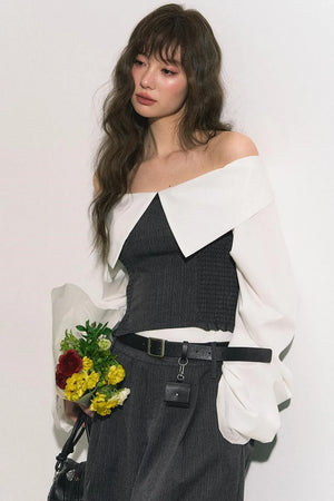 Collarbones & Curves Blouse Set-Up