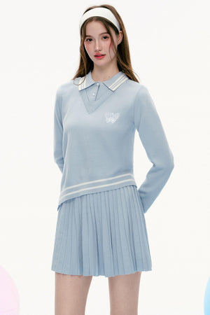 College Style High-End Sweater Set-Up