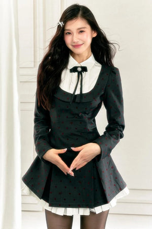 College Style Two-Piece Dress