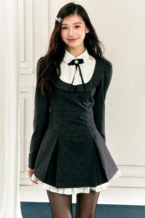 College Style Two-Piece Dress