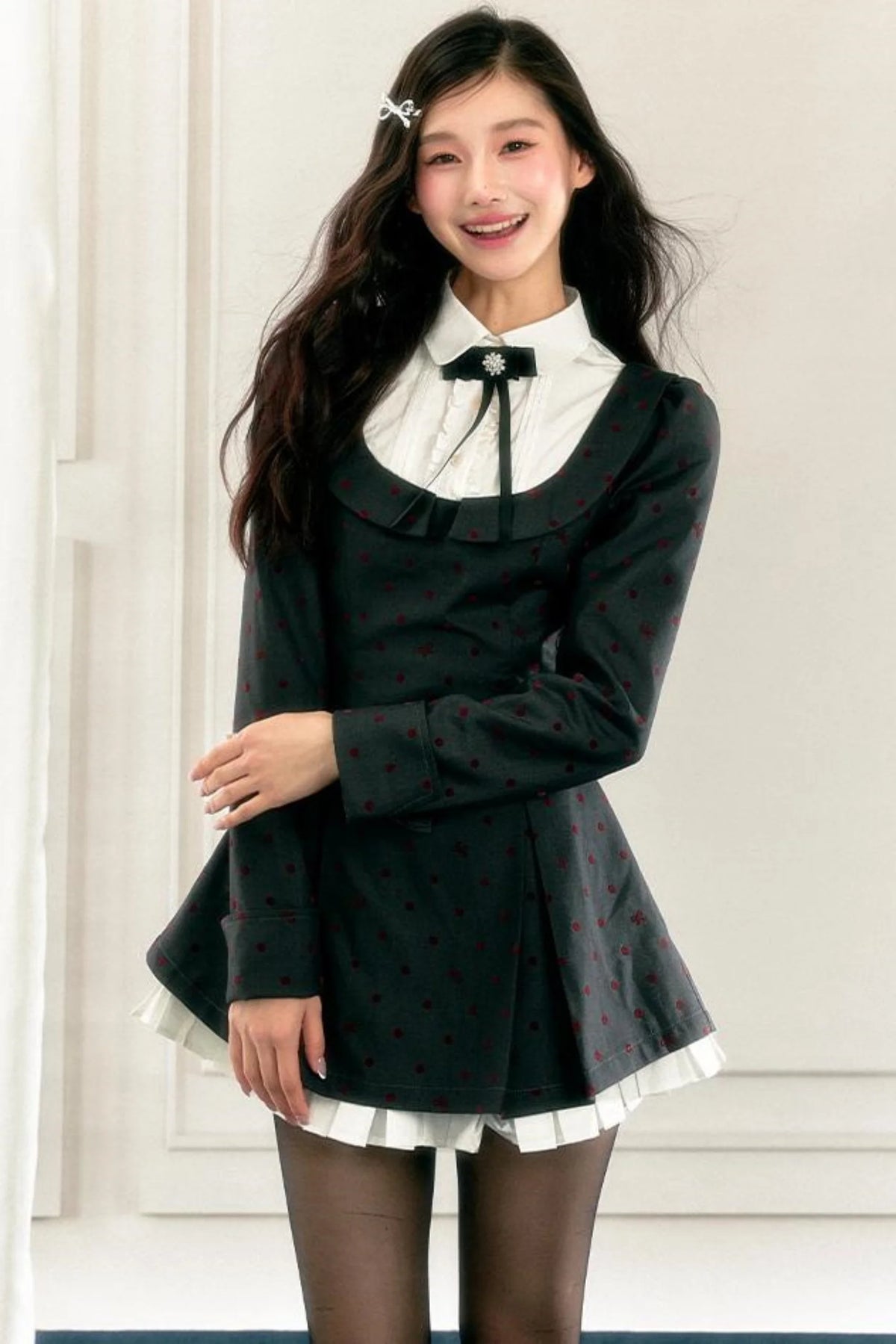College Style Two-Piece Dress