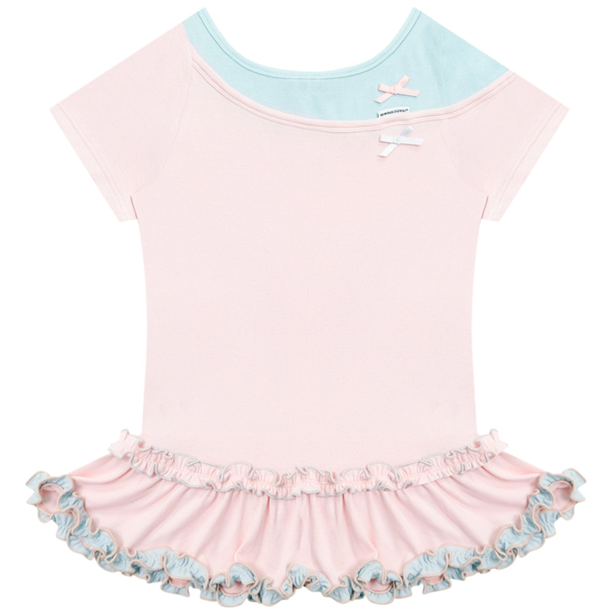 Color Block Bow T-Shirt