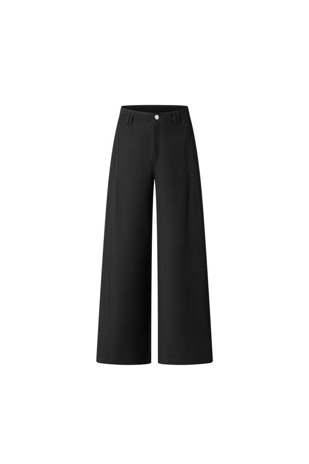 Color-Block Patchwork Blouse and Pants Set-Up