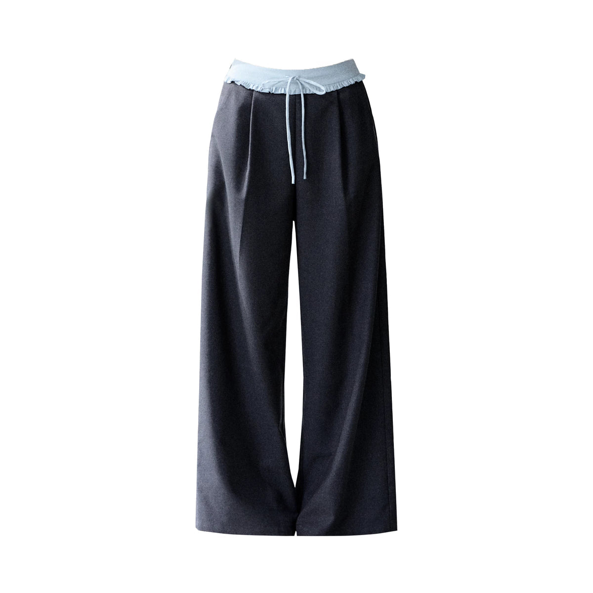 Color-Block Patchwork Top and Pants Set-Up