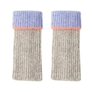Color-Block Wool Socks