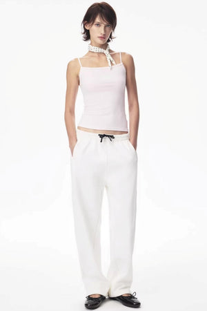 Color-Blocked Carrot Pants