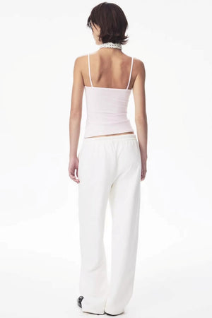 Color-Blocked Carrot Pants