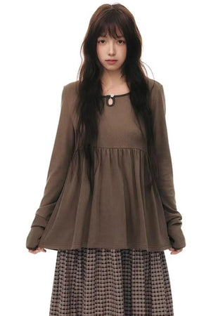 Color-Blocked Knit Sweater