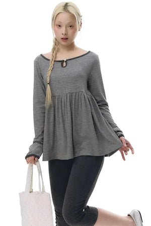 Color-Blocked Knit Sweater
