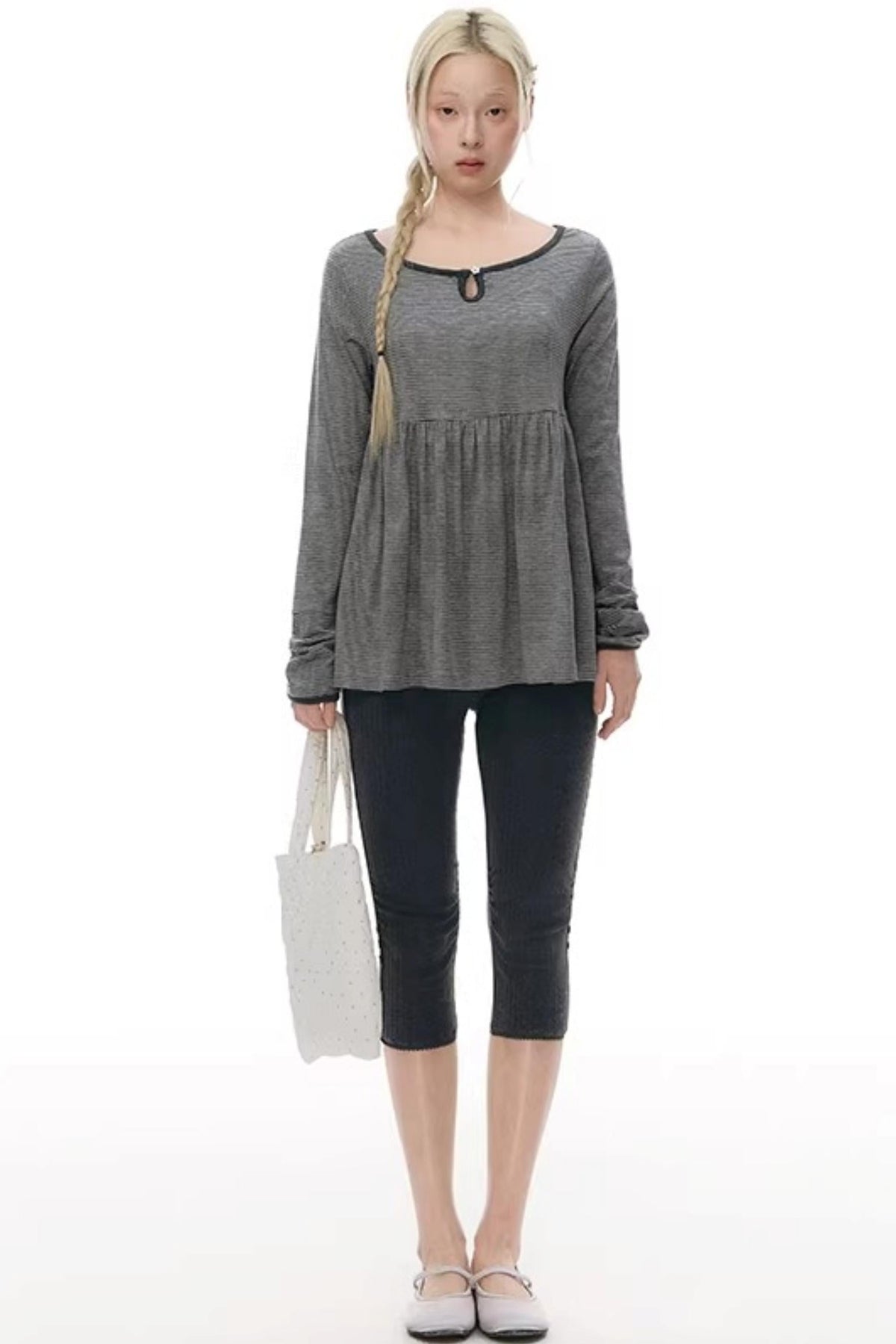 Color-Blocked Knit Sweater