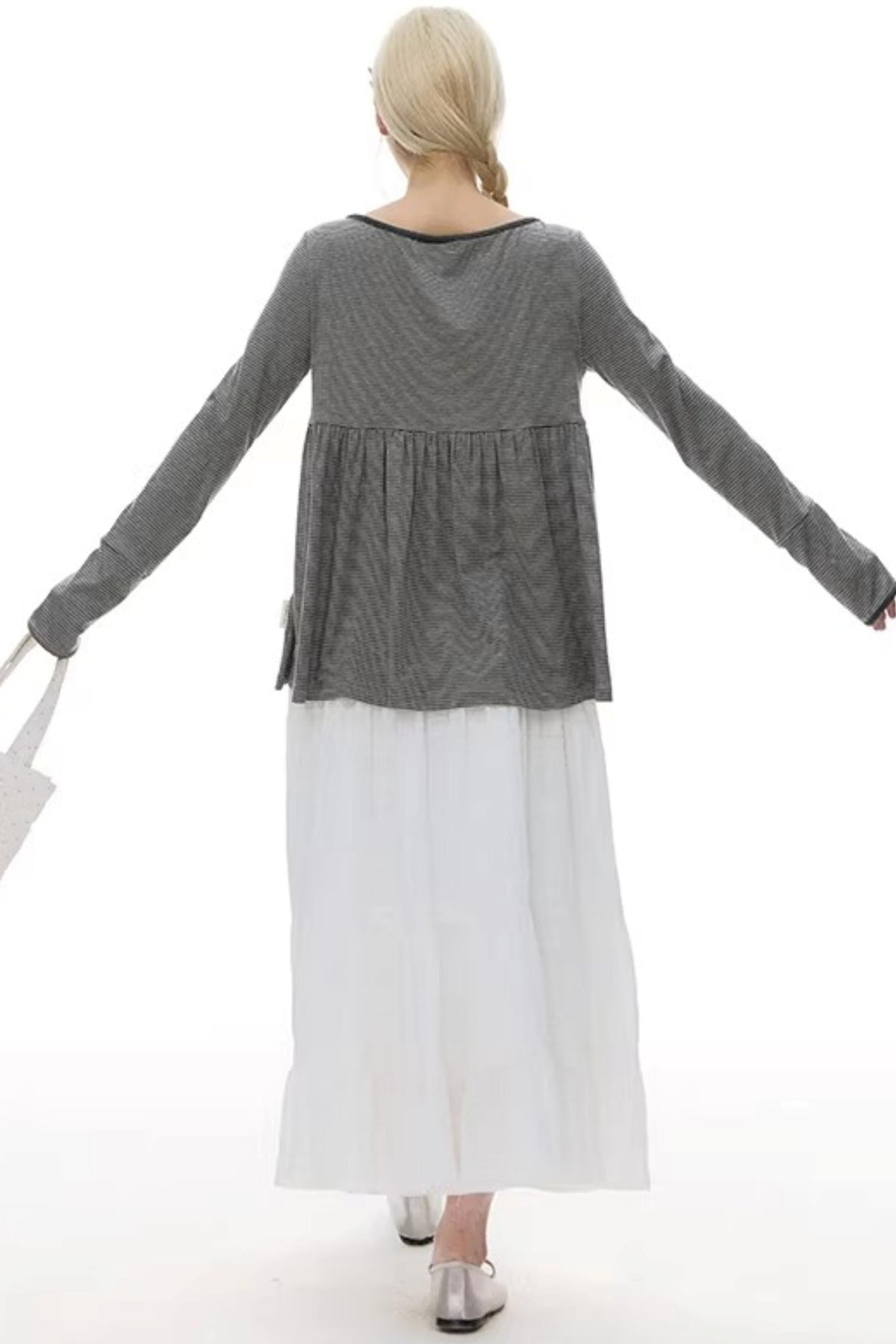 Color-Blocked Knit Sweater