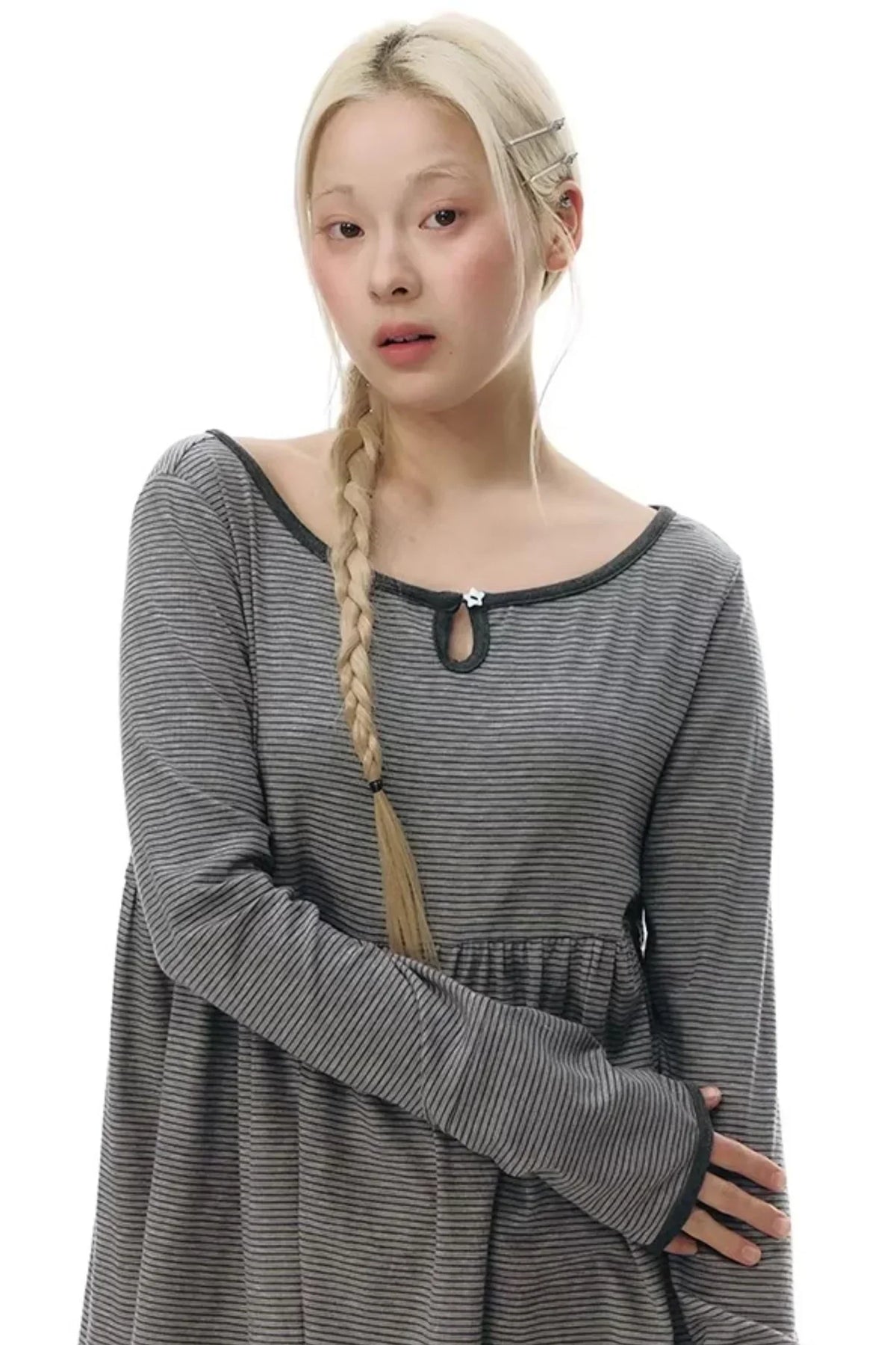 Color-Blocked Knit Sweater