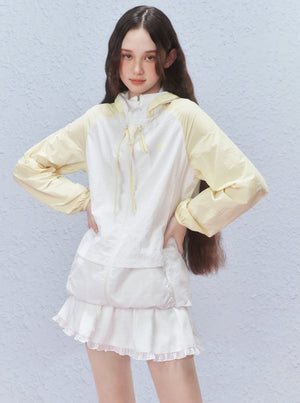 Color-blocked Sunscreen Jacket