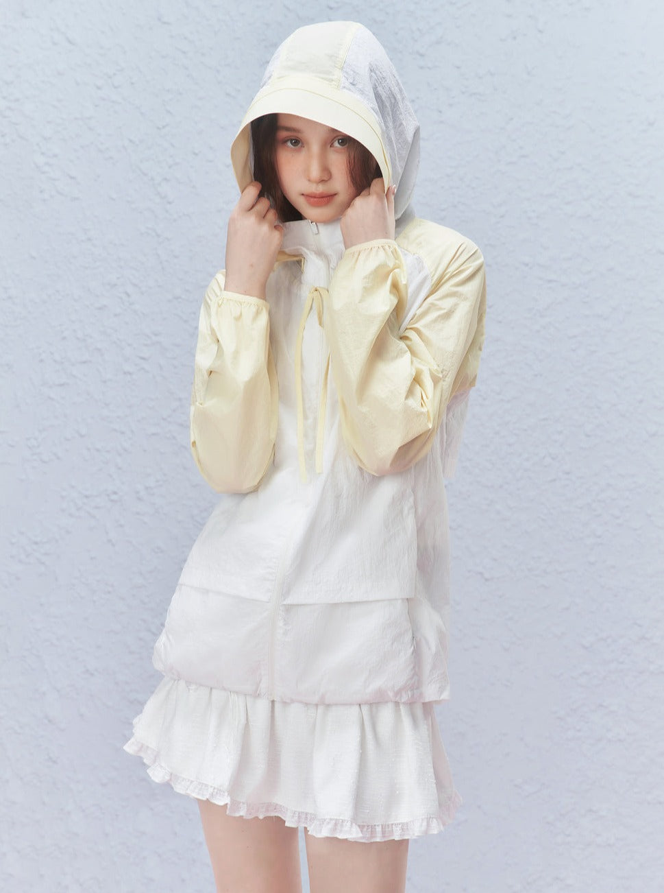 Color-blocked Sunscreen Jacket