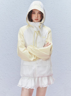 Color-blocked Sunscreen Jacket