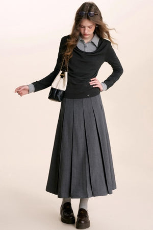 Color-Blocking Knit Top