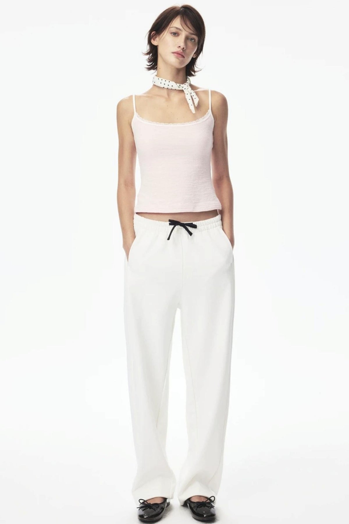 Color-Blocking Lace Tank Top
