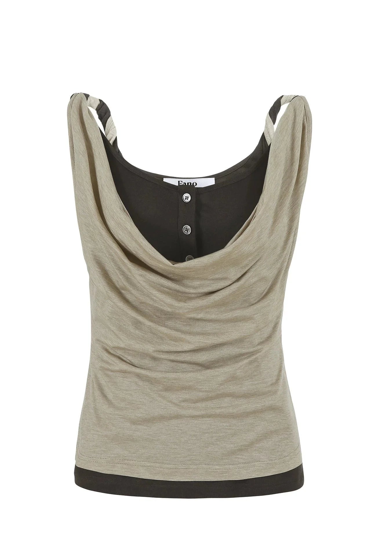 Color-Blocking Sleeveless Top