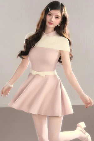 Color-Blocking Spring Dress