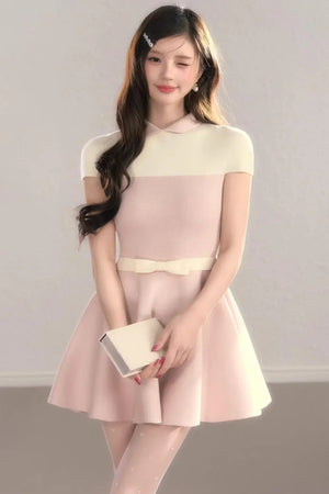 Color-Blocking Spring Dress