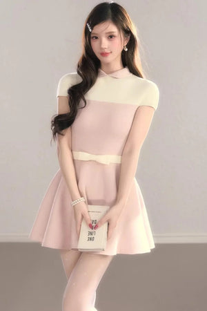 Color-Blocking Spring Dress