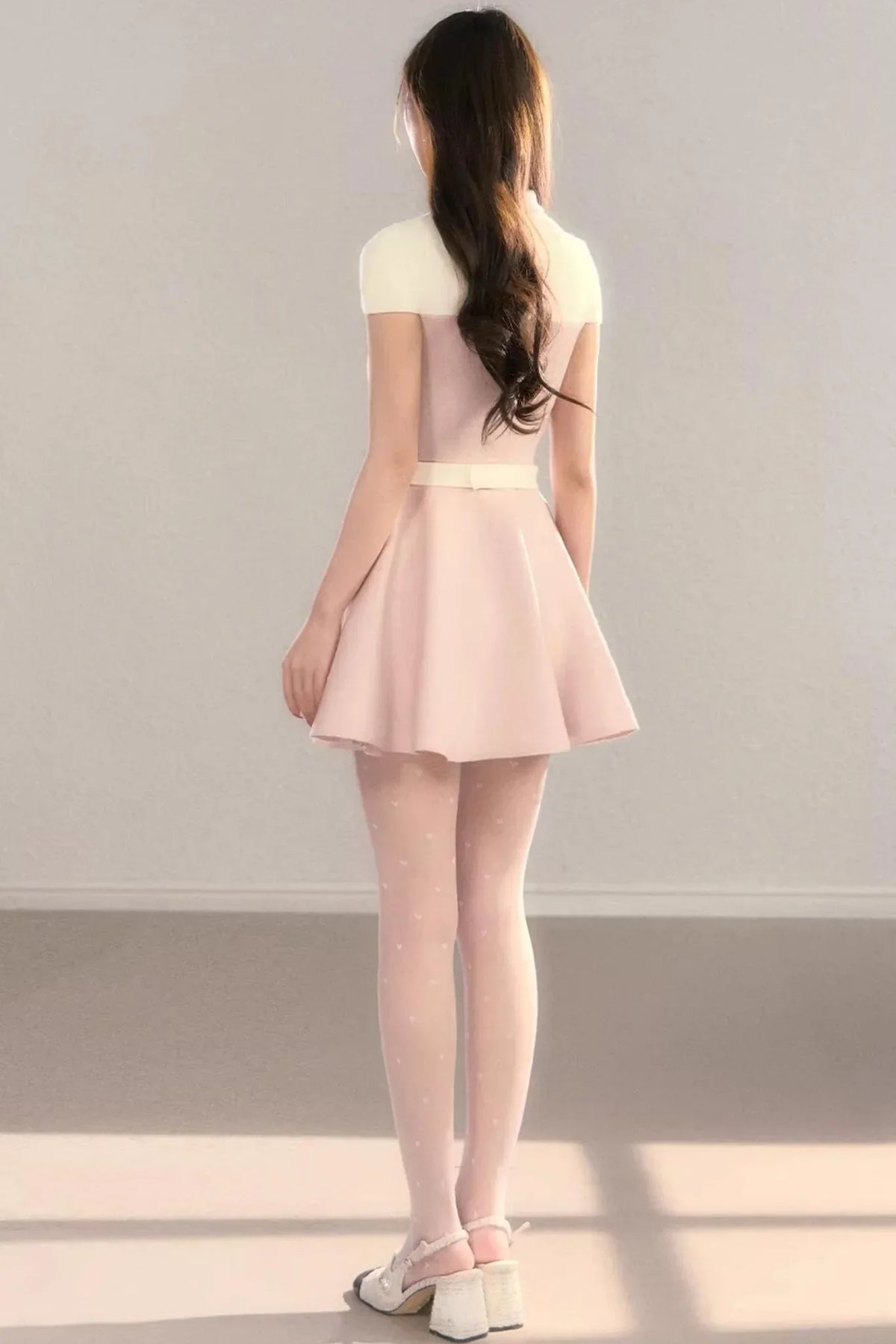 Color-Blocking Spring Dress