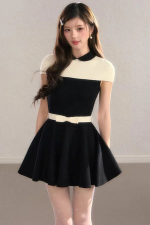 Color-Blocking Spring Dress