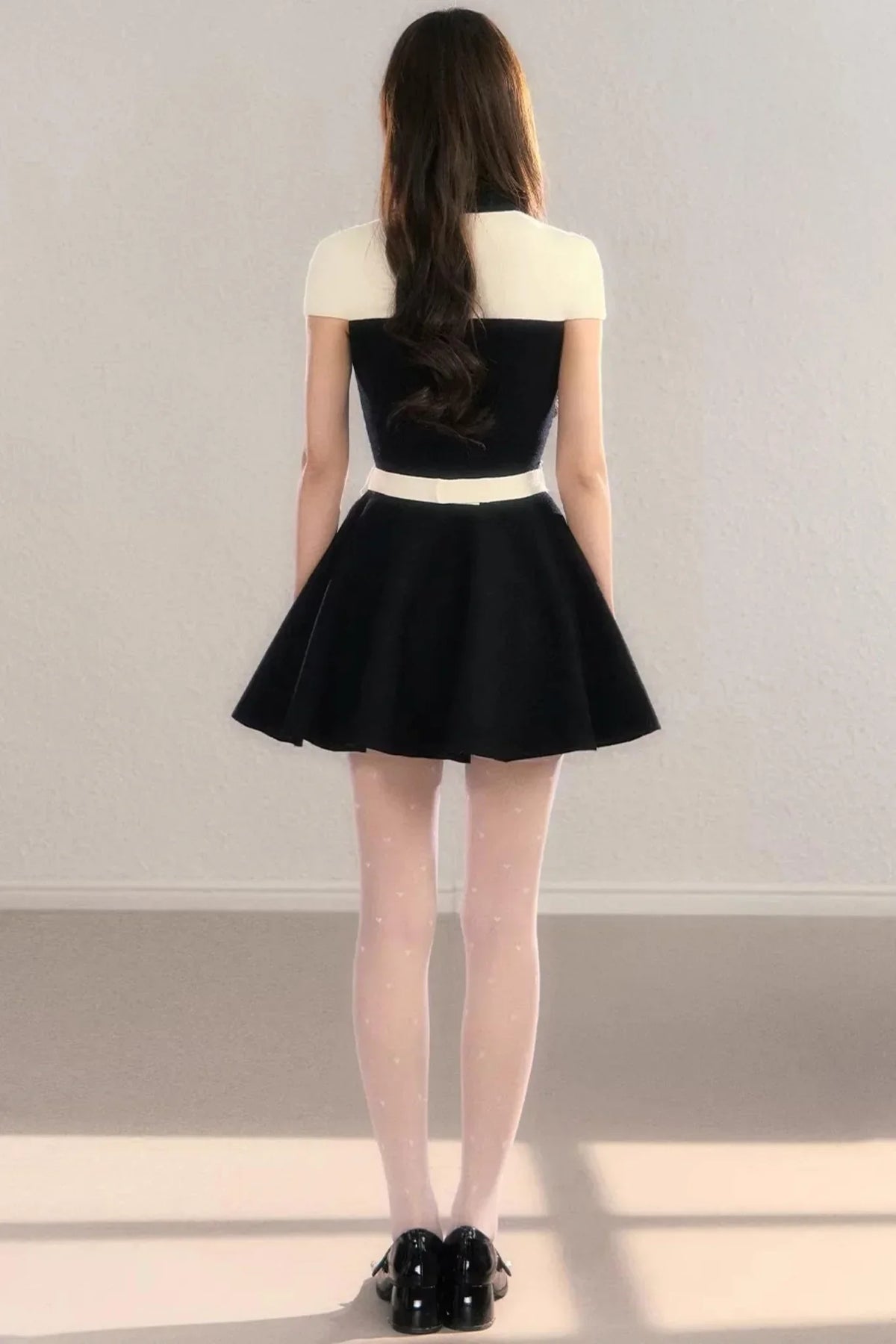 Color-Blocking Spring Dress