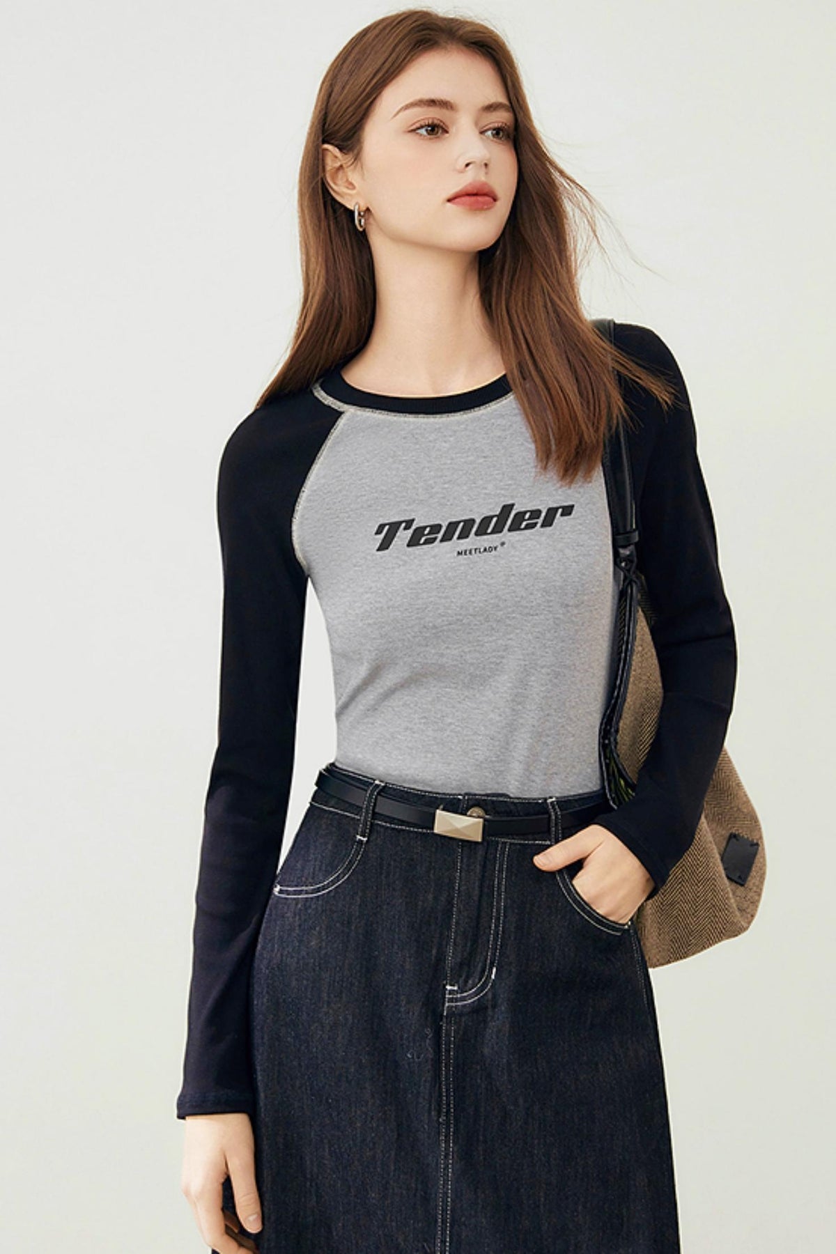 Color Collision Slim Fit Tee