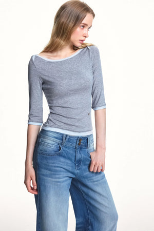 Color Flow Lyocell Wool Top