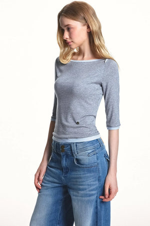 Color Flow Lyocell Wool Top
