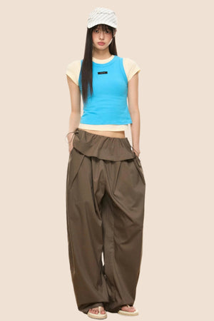 Colorblock T-Shirt Set