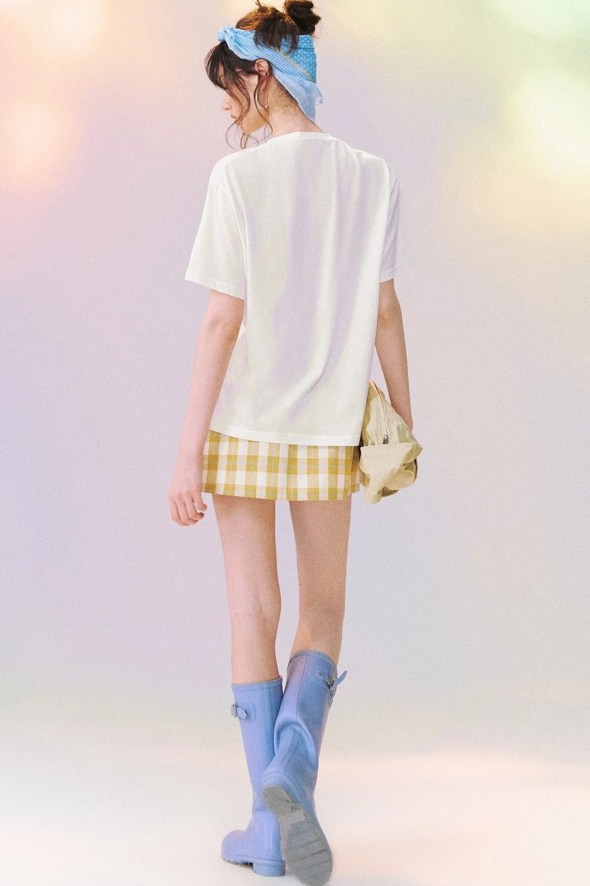 Colorful Carambola Short-Sleeve Blouse