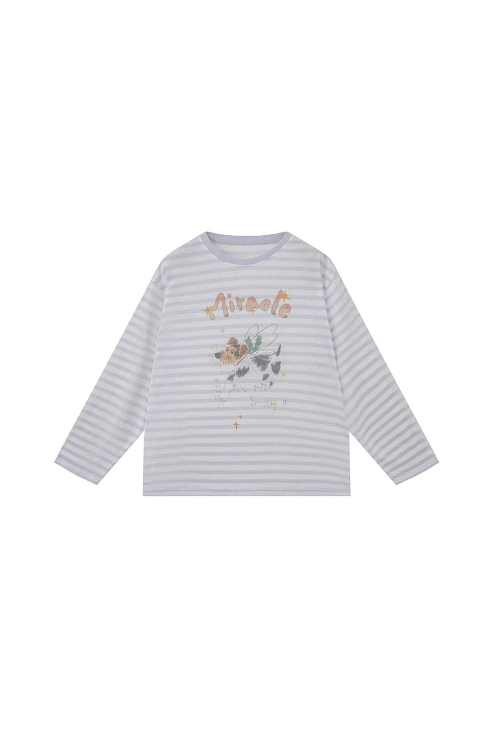 Colorful Striped Long Sleeve T-Shirt