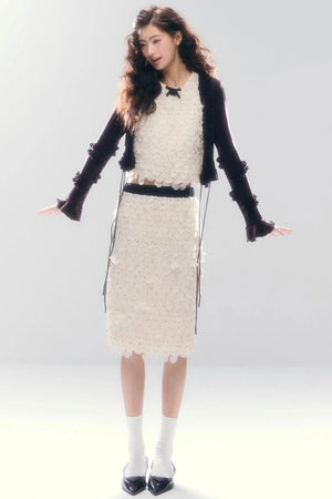 Comfort Embracing Knitted Cardigan Top