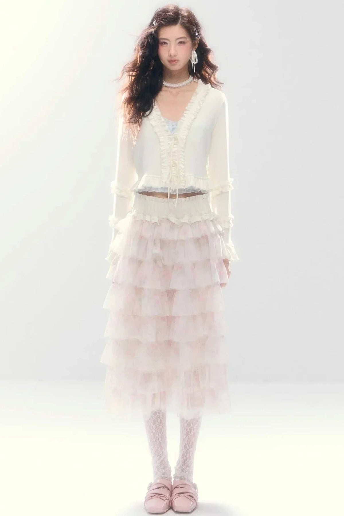 Comfort Embracing Knitted Cardigan Top
