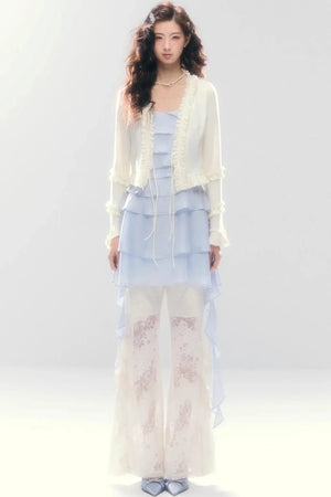 Comfort Embracing Knitted Cardigan Top