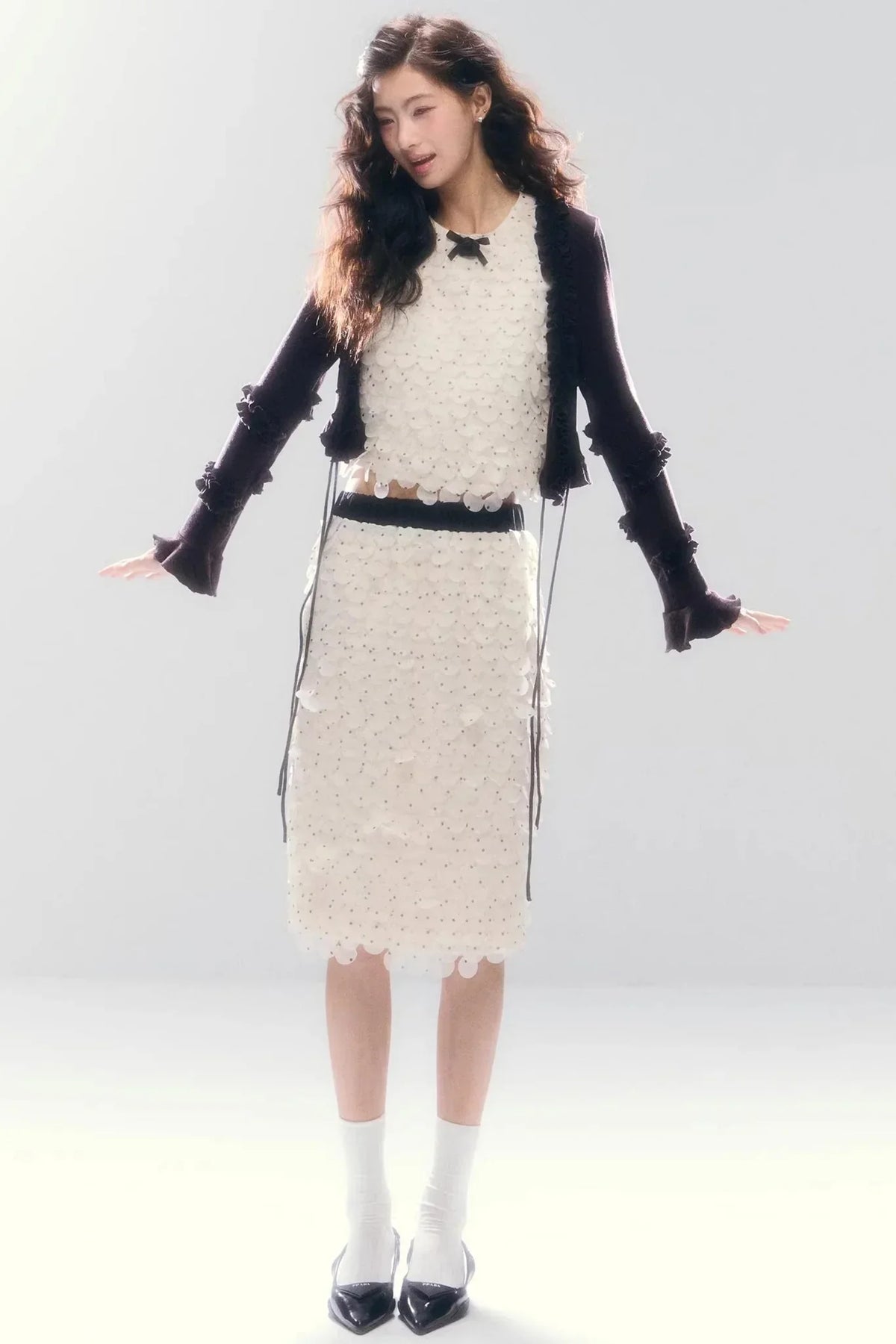 Comfort Embracing Knitted Cardigan Top