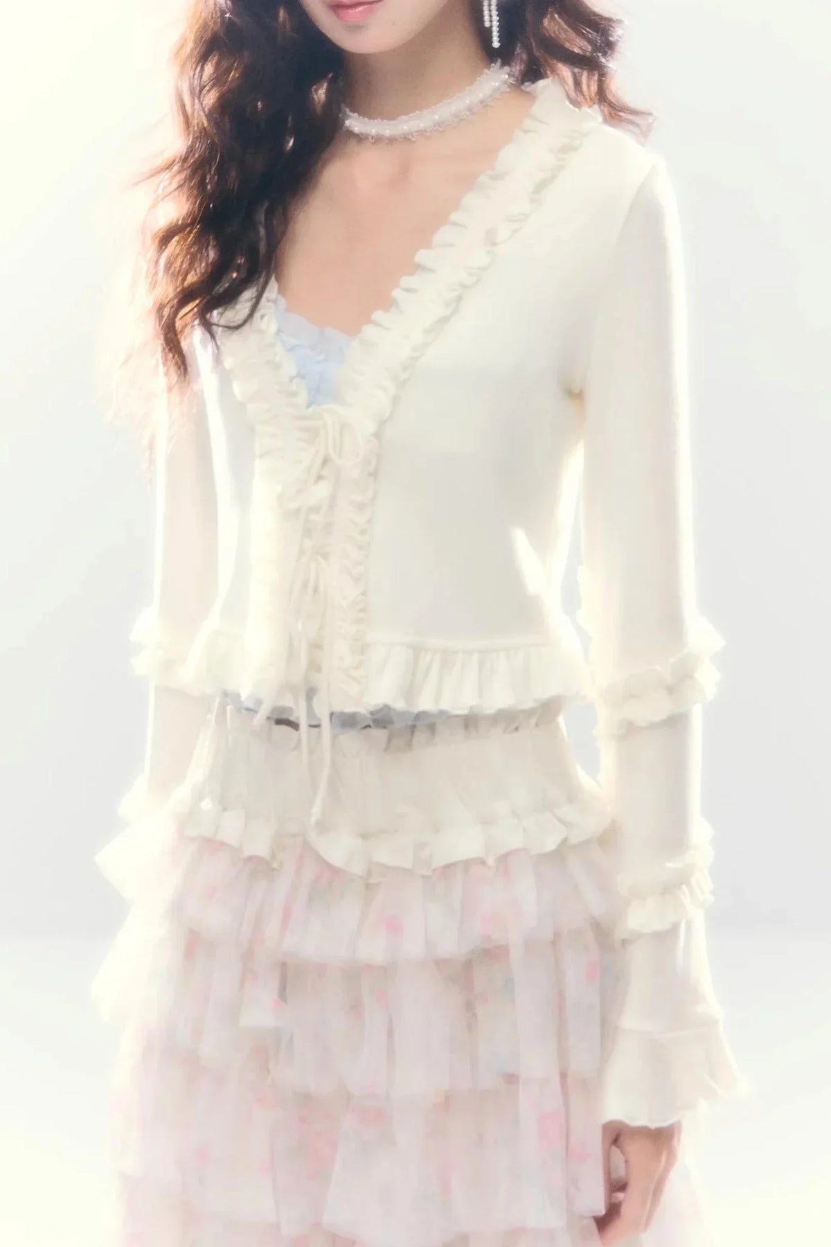 Comfort Embracing Knitted Cardigan Top