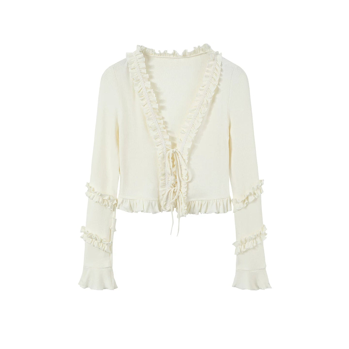 Comfort Embracing Knitted Cardigan Top