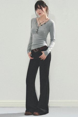 Comfort Straight Pants