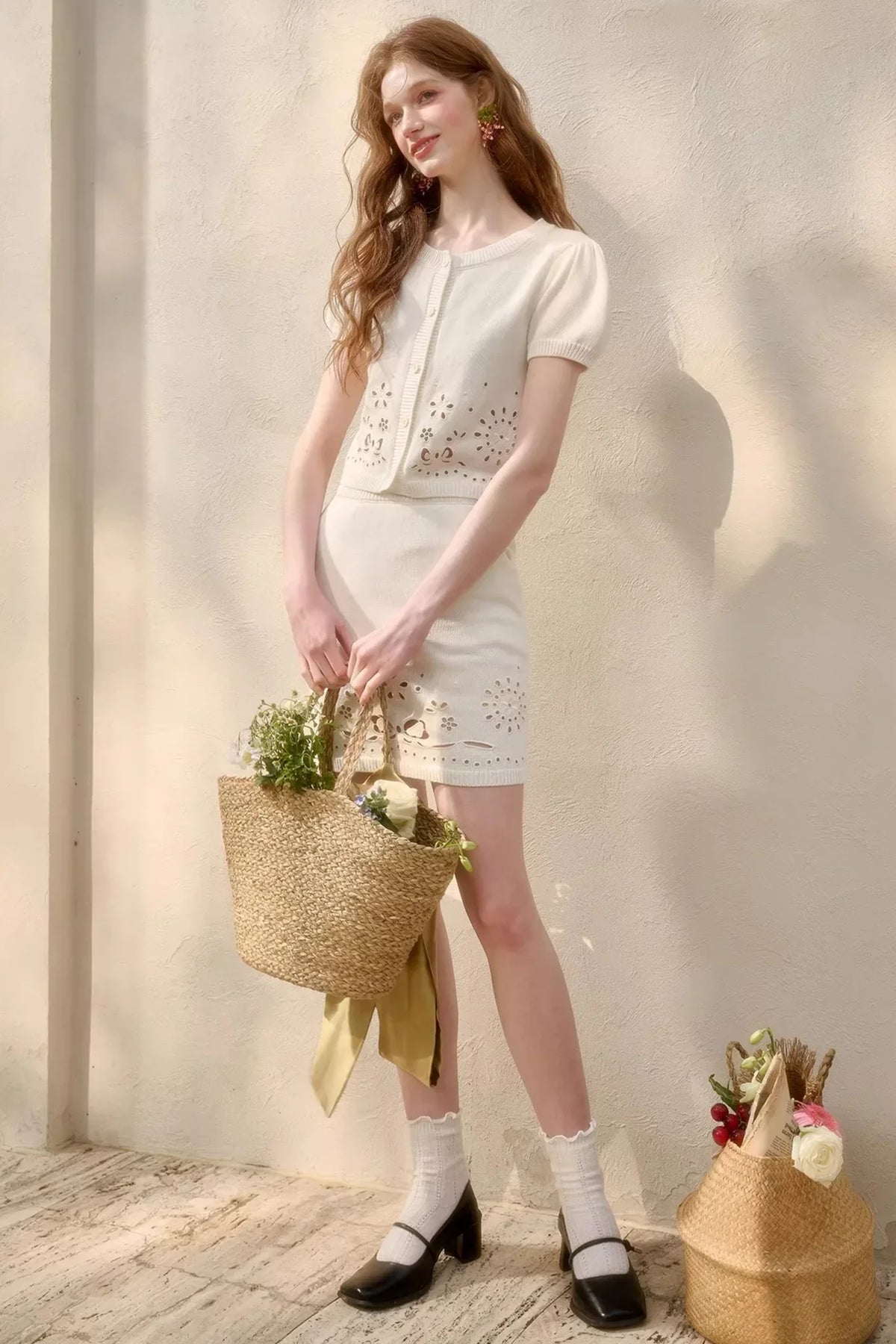 Comfortable Cotton Embroidered Set-Up