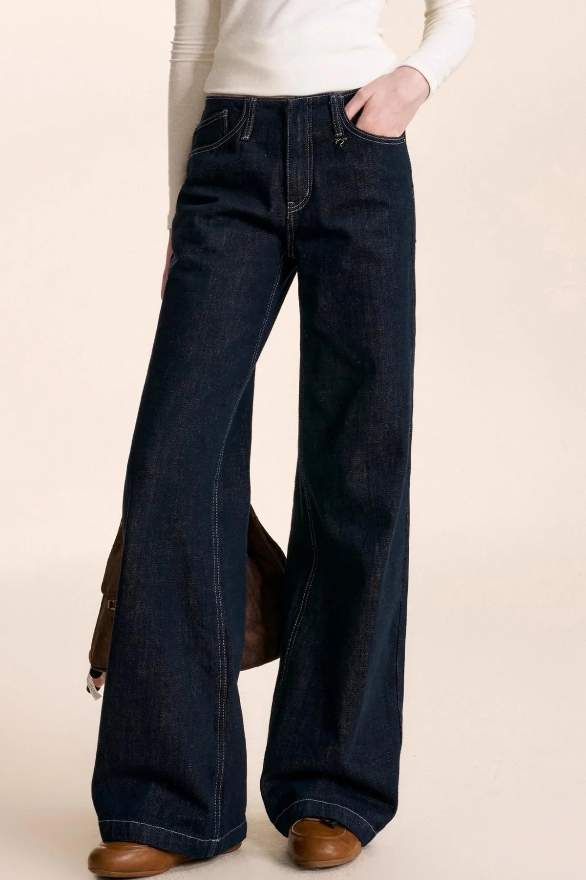 Comfortable Cotton Wide-Leg Pants