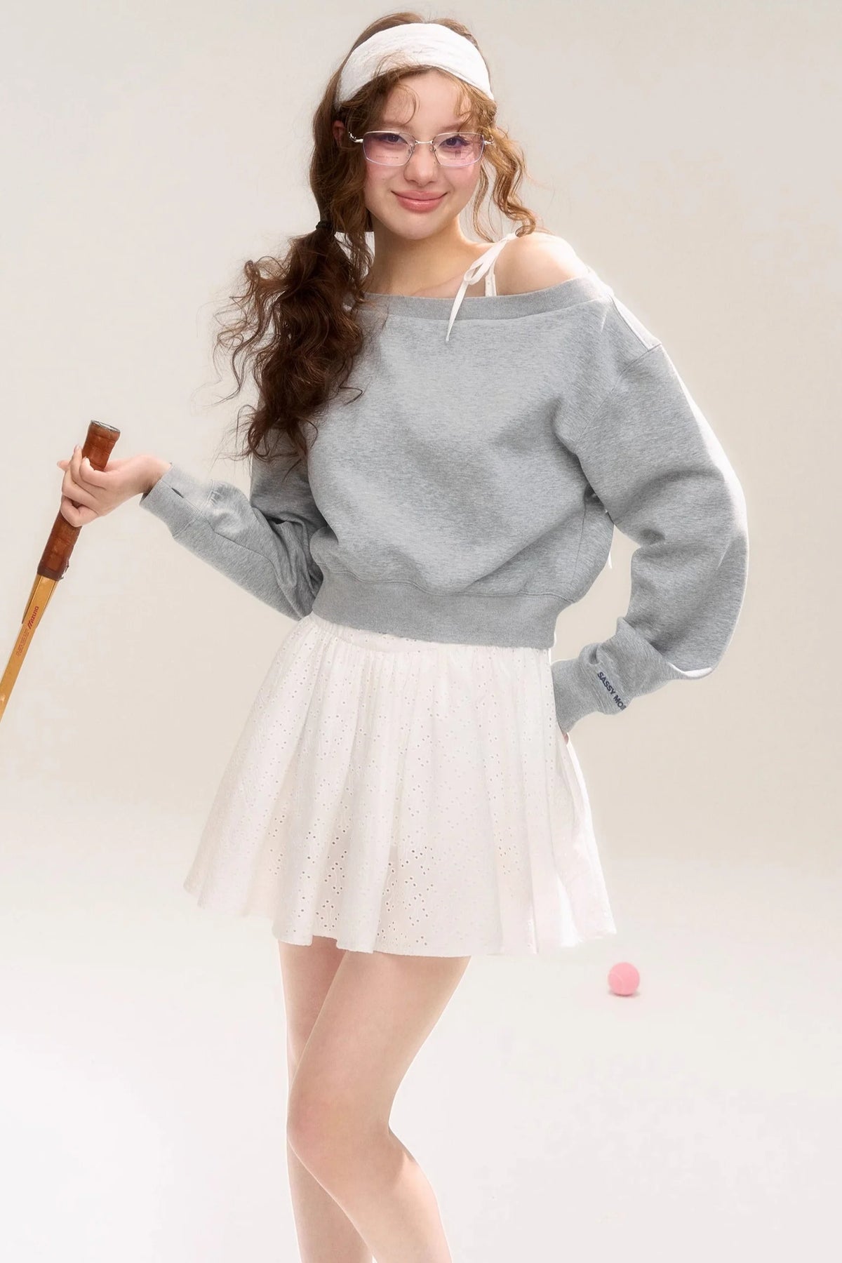 Confession of Clouds Patchwork Slip Dress