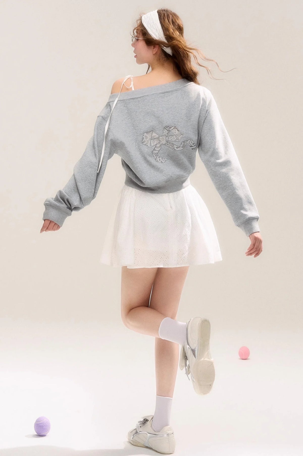 Confession of Clouds Patchwork Slip Dress