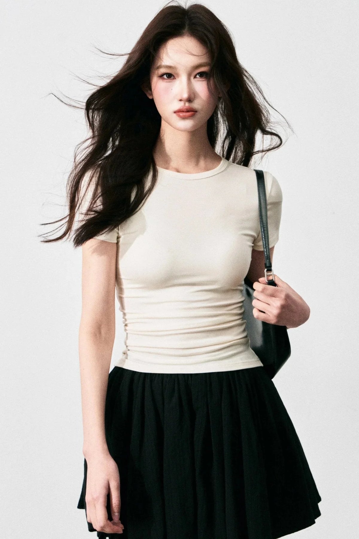 Confident Chic Shoulder Tee