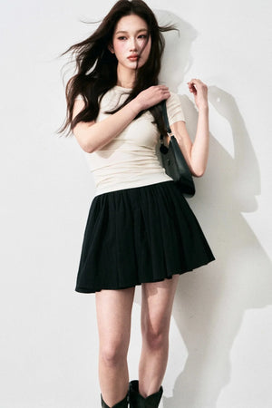 Confident Chic Shoulder Tee
