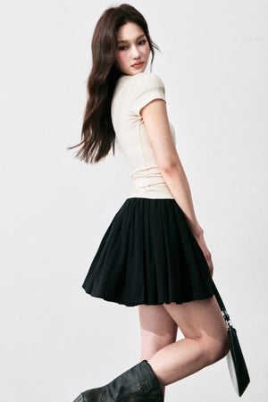 Confident Chic Shoulder Tee