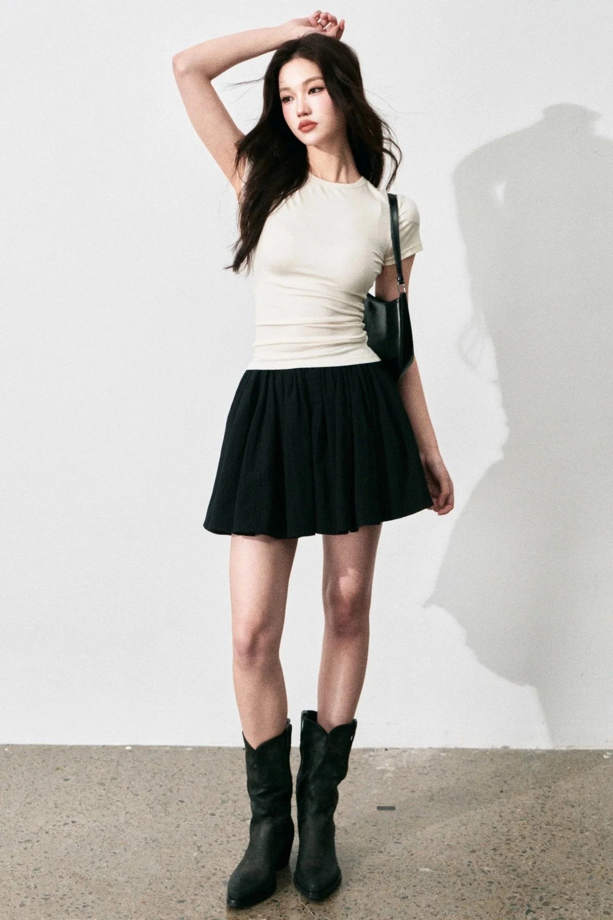 Confident Chic Shoulder Tee